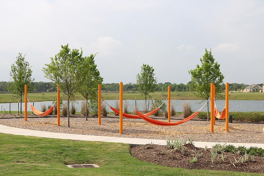 Hammock grove and natural lake at Windrose Green