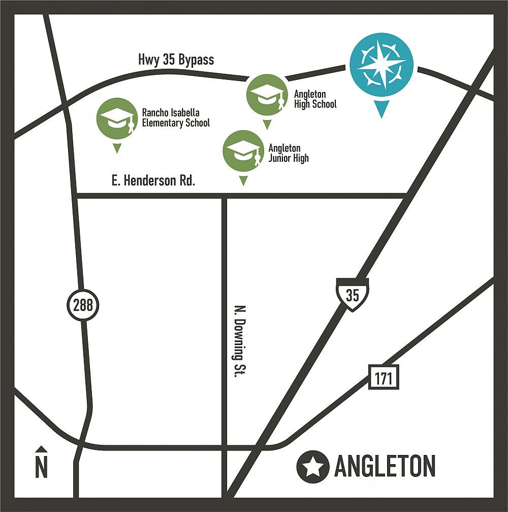 Windrose Green Community Map